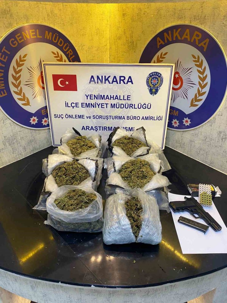 Ankara’da uyuşturucu operasyonu: 2 gözaltı