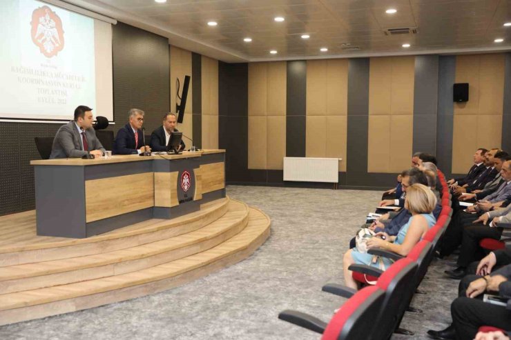 Niğde’de Bağımlılıkla Mücadele İl Koordinasyon Kurulu toplantısı yapıldı