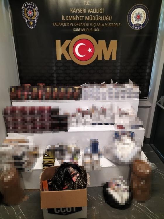 Kayseri’de ’sis’ operasyonu: 5 gözaltı