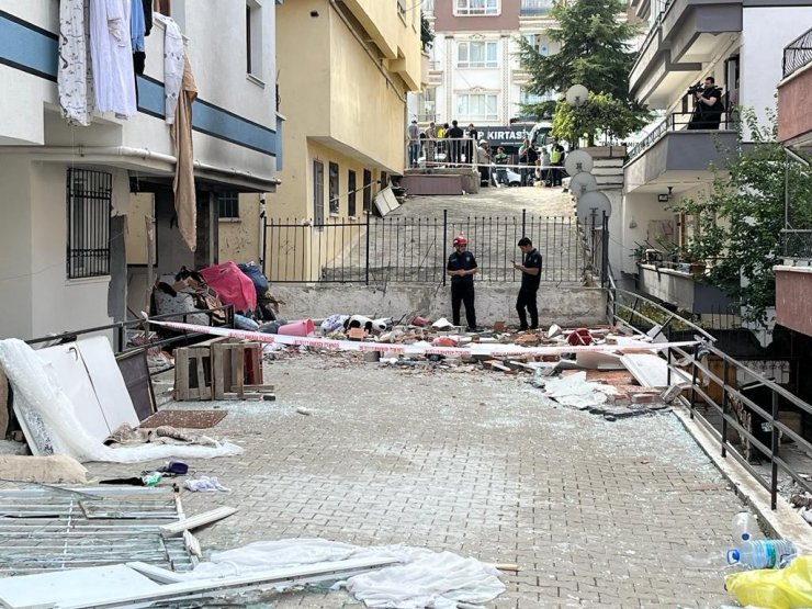 Ankara’daki doğalgaz patlamasına tanık olan vatandaş, “Bina resmen yerinden kalktı”