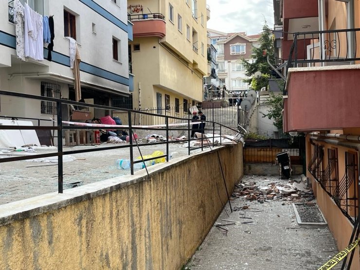 Ankara’daki doğalgaz patlamasına tanık olan vatandaş, “Bina resmen yerinden kalktı”