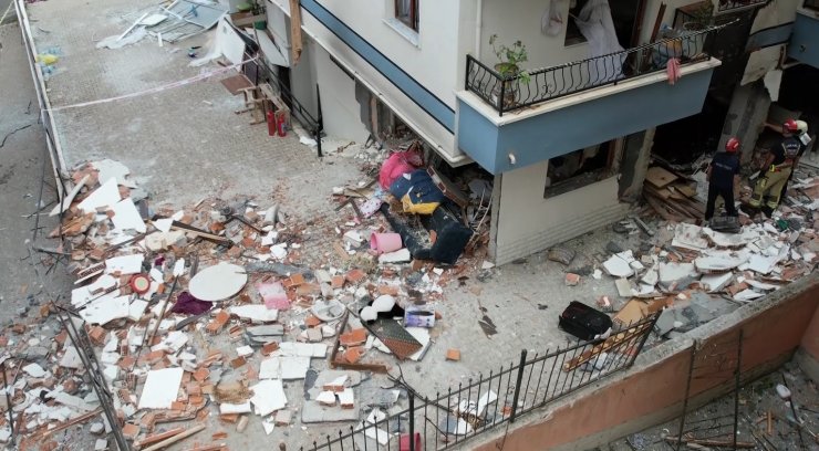 Ankara’daki doğalgaz patlamasına tanık olan vatandaş, “Bina resmen yerinden kalktı”