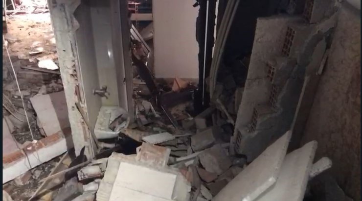 Ankara’daki doğalgaz patlamasına tanık olan vatandaş, “Bina resmen yerinden kalktı”