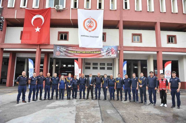 Başkentte İtfaiye Teşkilatı’nın 309. yıl dönümü çeşitli etkinliklerle kutlandı