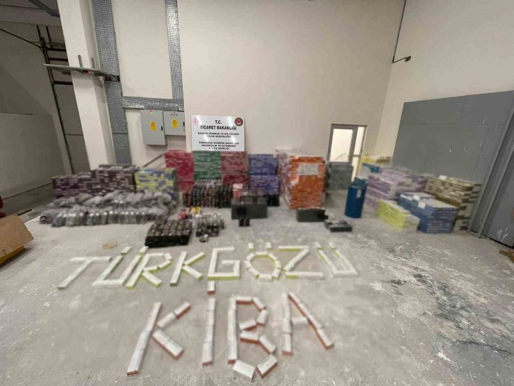 Gümrük Muhafaza ekiplerinden 28 milyon liralık kaçak eşya yakalaması