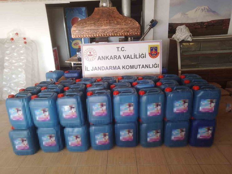 Ankara’da kaçakçılık operasyonu: 38 ton paketlenmiş sahte deterjan ele geçirildi