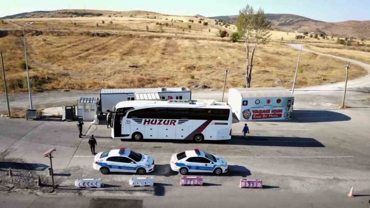 Yozgat’ta şehirlerarası otobüslerde emniyet ekipleri denetimleri artırıldı
