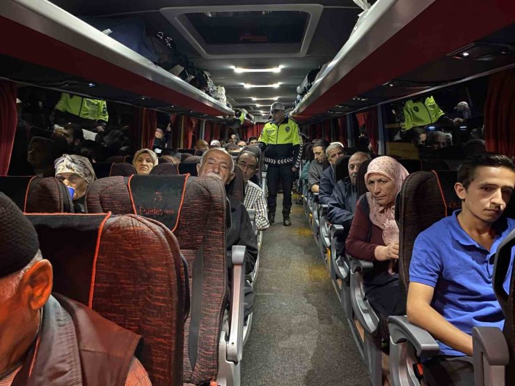 Yozgat’ta şehirlerarası otobüslerde emniyet ekipleri denetimleri artırıldı