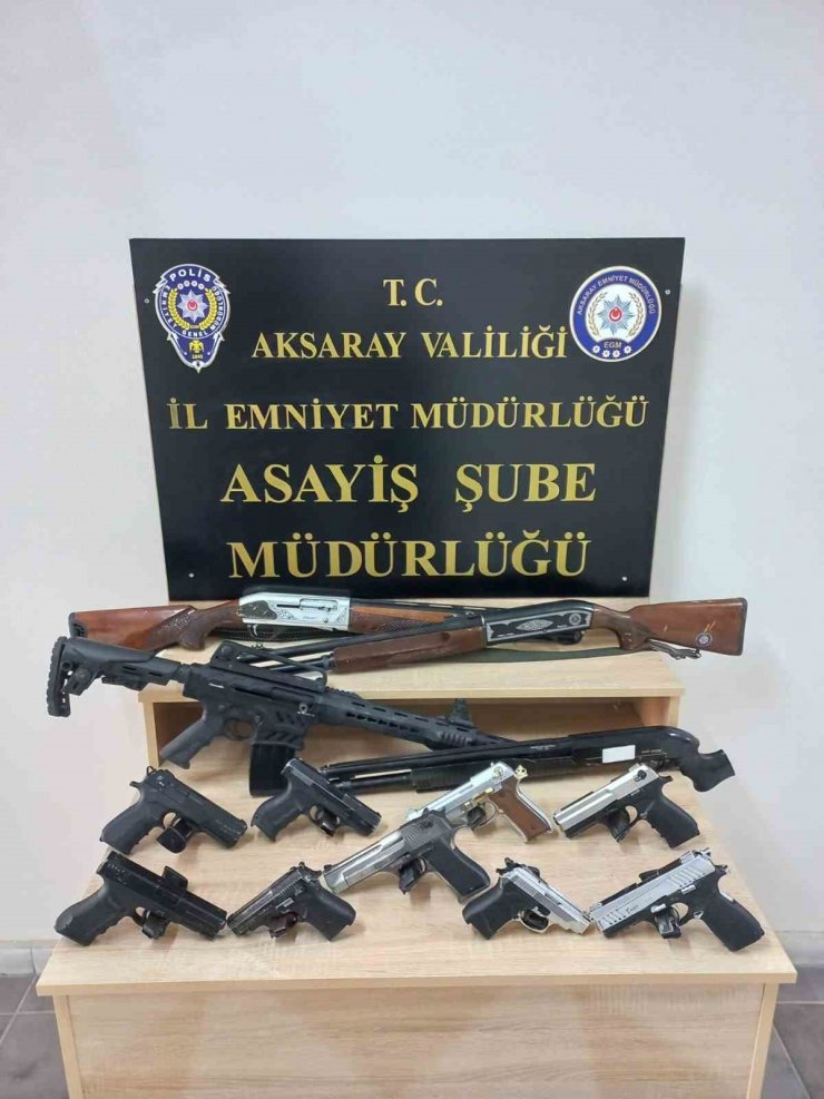 Aksaray’da 1 ayda 62 şüpheli tutuklandı