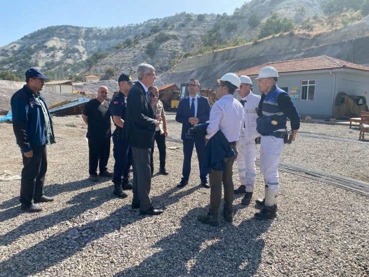 Beypazarı Belediye Başkanı Kaplan yaralı madencileri ziyaret etti