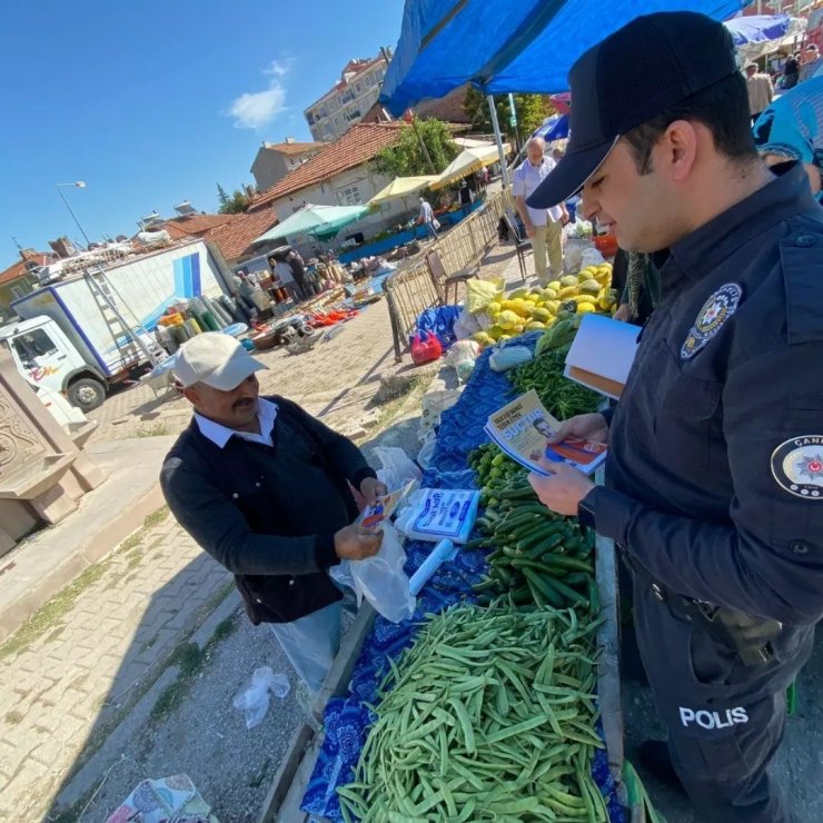Çankırı’da siber suçlara karşı vatandaşlar bilgilendirildi