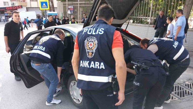 Başkent’te okul çevrelerinde sıkı denetim