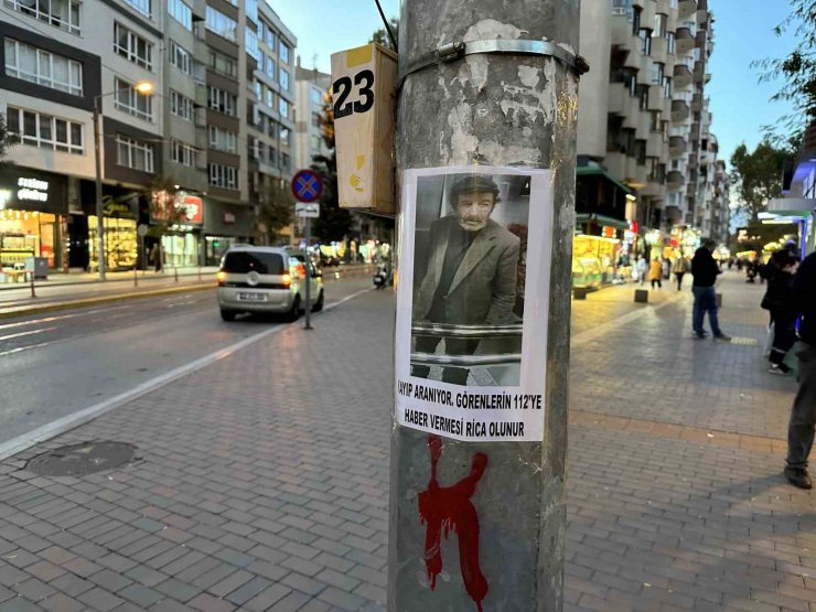 Günlerdir haber alınamayan vatandaş için ilan asılıyor