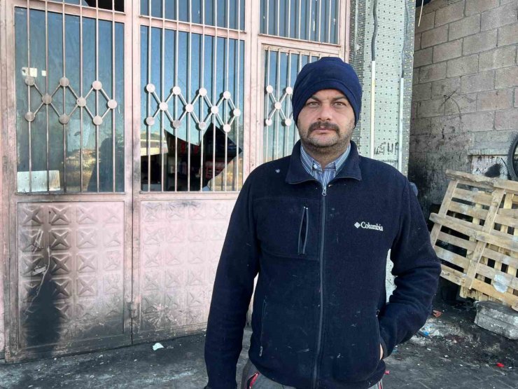 İş yerine molotoflu saldırı