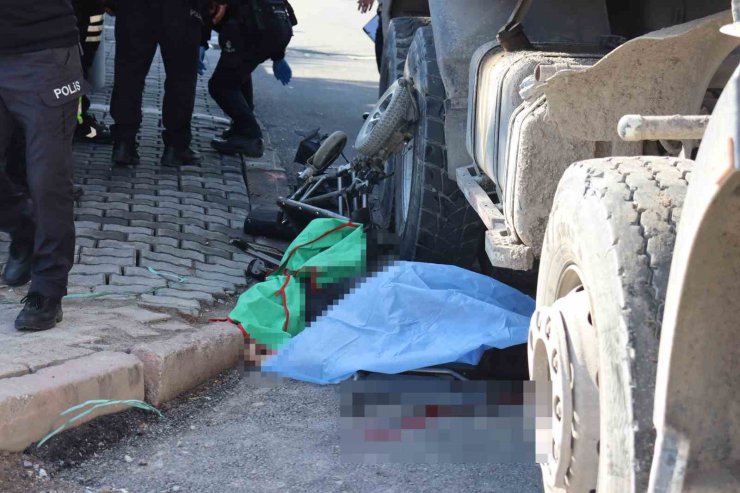 Kayseri’de yürek burkan kaza; Akülü aracıyla kamyonun altında kalan engelli genç yaşamını yitirdi