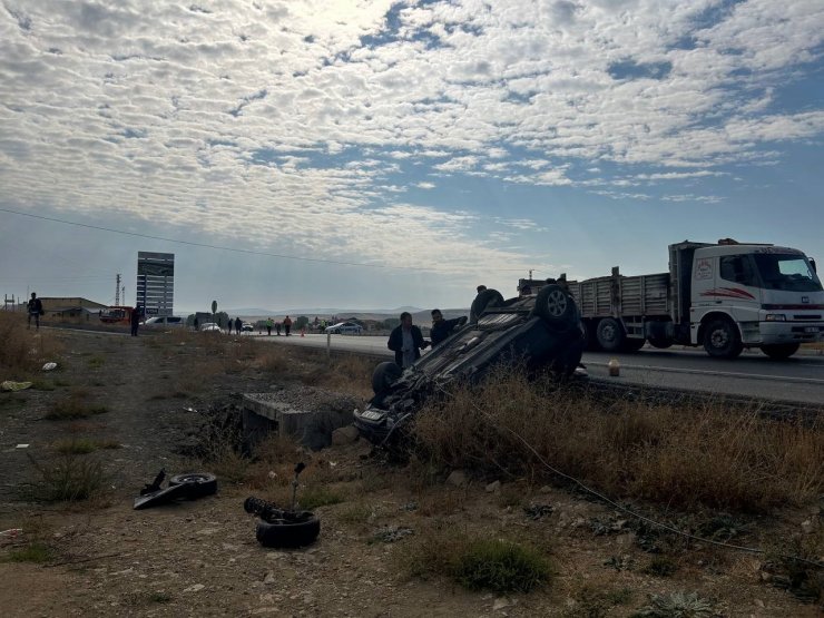 Yozgat’ta trafik kazası: 4 yaralı