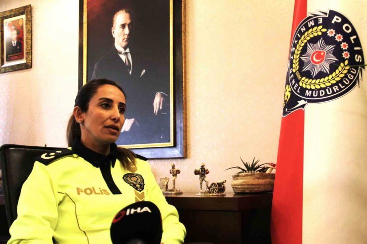 Şehit trafik polisinin kızı artık Ankara’nın trafiğinden sorumlu