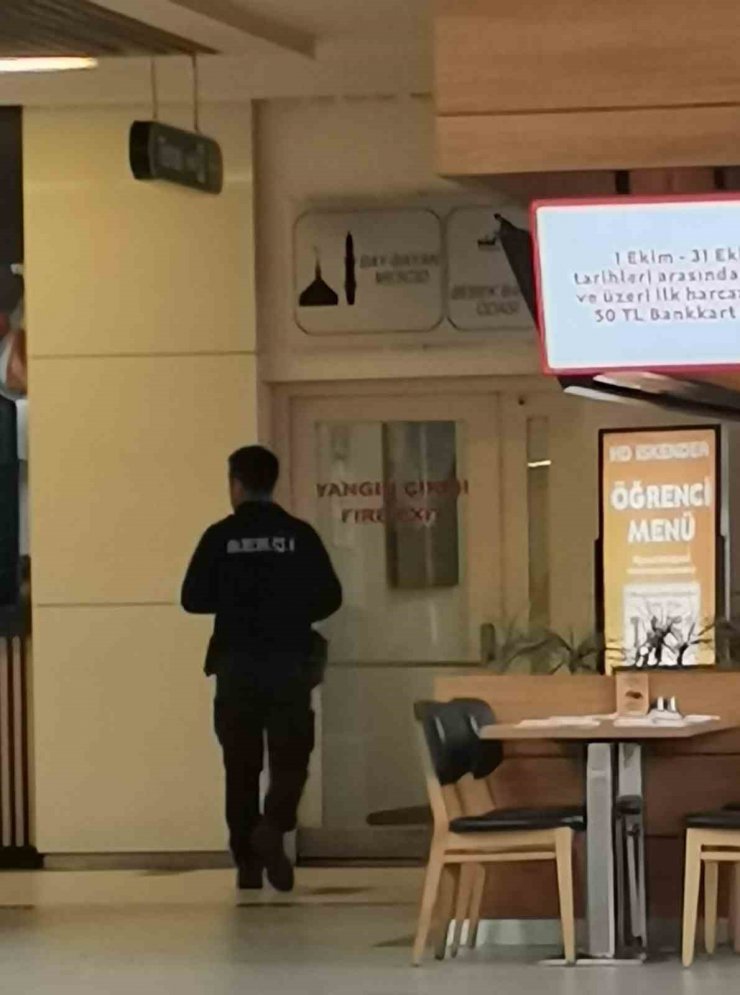 Kayseri Park AVM’de şüpheli ölüm