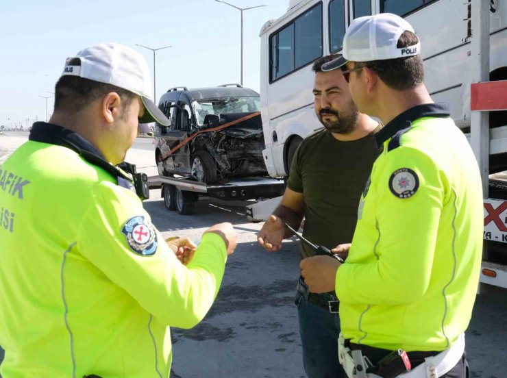 Trafik Başkanı Ayhan, Konya’da araçlara yönelik denetime katıldı