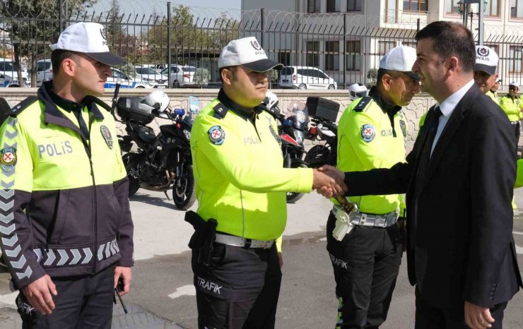 Trafik Başkanı Ayhan, Konya’da araçlara yönelik denetime katıldı