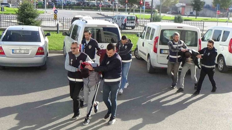 Konya’dan trenle Karaman’a gelip motosiklet çalan 4 şüpheli tutuklandı