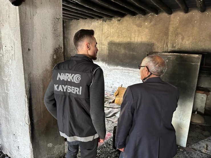 Narkotik Polisi, okul civarı ve metruk binaları denetledi