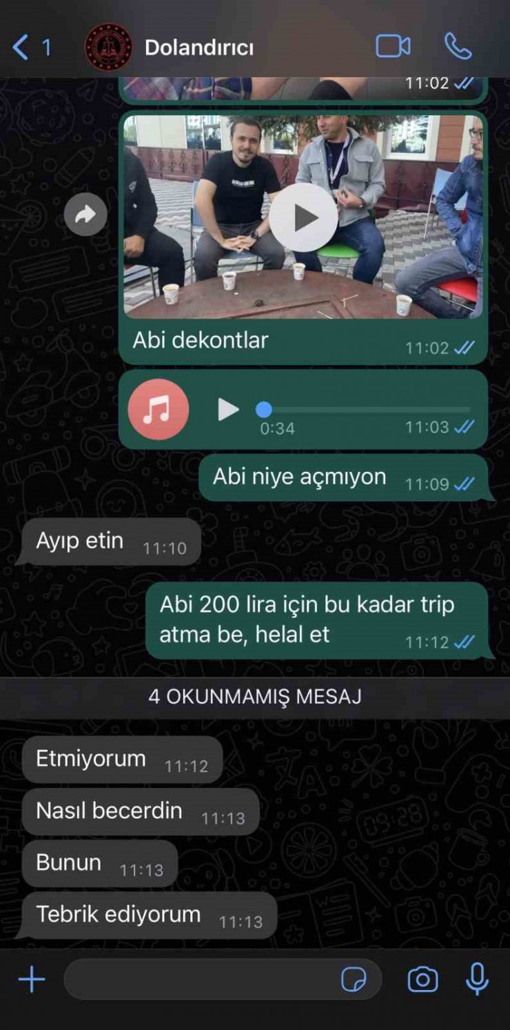 Telefon dolandırıcısına unutamayacağı bir ders verdi