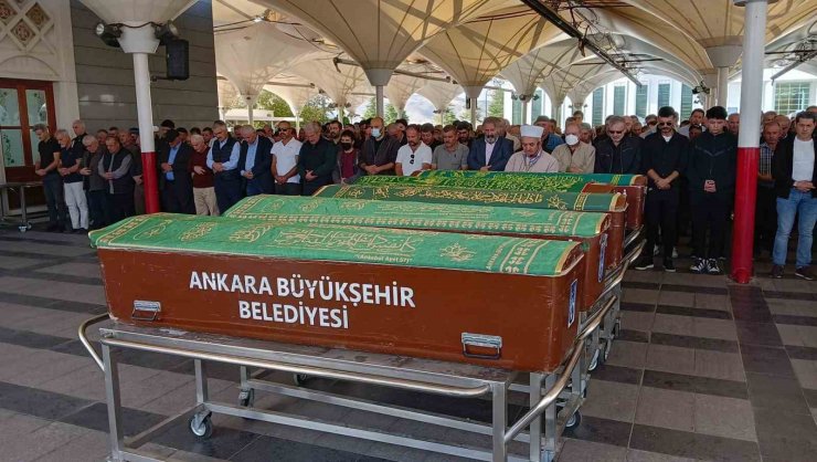 Ankara’da intihar eden şahıs ile öldürdüğü ağabeyi son yolculuğuna uğurlandı