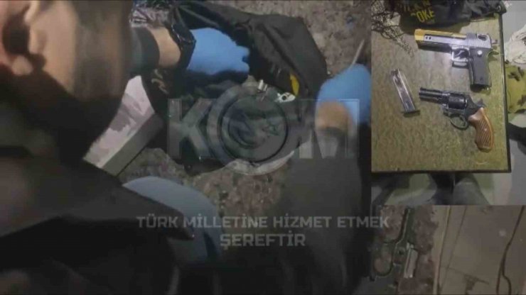 Kayseri’de ruhsatsız silah operasyonu: 2 gözaltı
