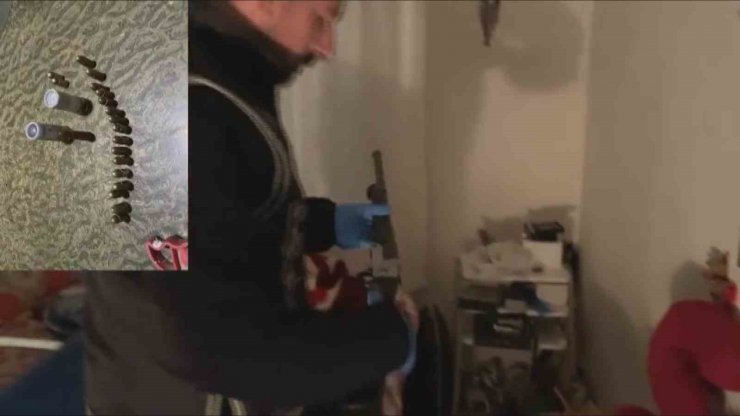 Kayseri’de ruhsatsız silah operasyonu: 2 gözaltı