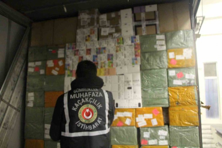 Gümrük Muhafaza’dan arka arkaya kaçakçılık operasyonları