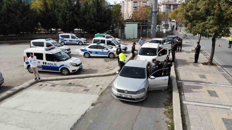 Aksaray’da “Türkiye Güven Huzur” uygulaması