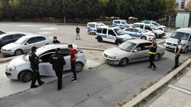 Aksaray’da “Türkiye Güven Huzur” uygulaması