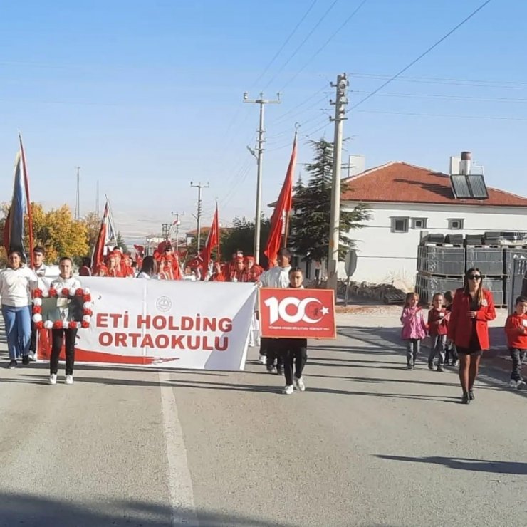 Cumhuriyet’in 100. yılı Evren ilçesinde kutlandı