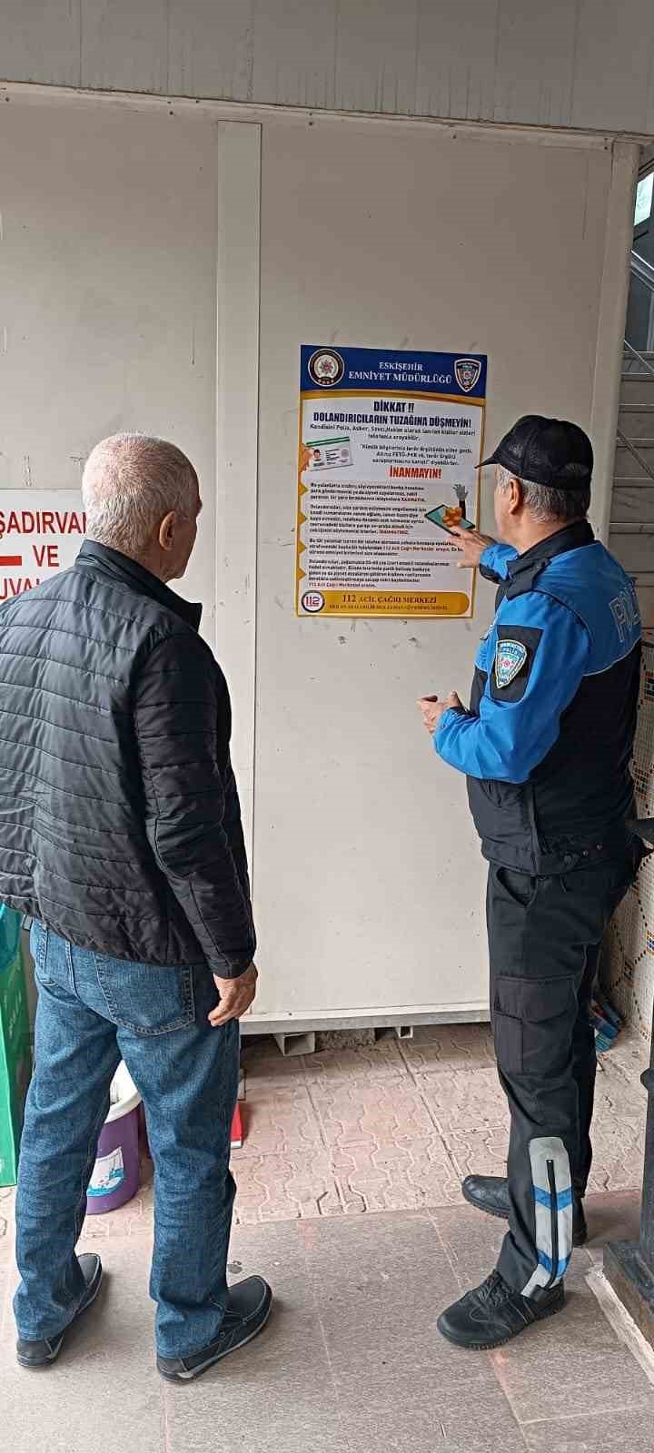 Yaşlı vatandaşlar dolandırıcılara karşı bilgilendirildi