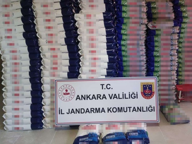 Başkent’te 50 milyon liralık sahte deterjan ele geçirildi