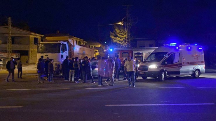 Kırşehir’de kaza: 1 ölü, 2 yaralı