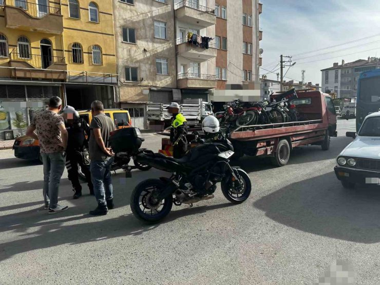 Niğde’de motosiklet denetimleri arttı