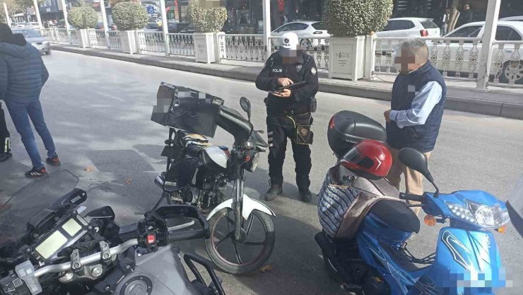Niğde’de motosiklet denetimleri arttı