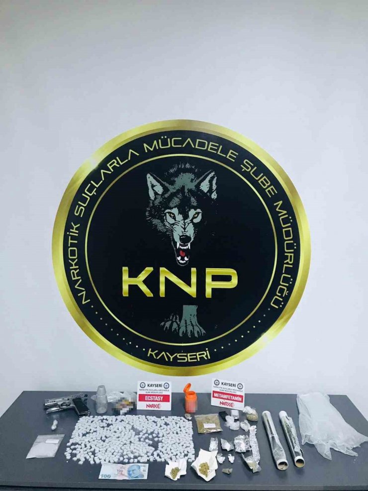 Kayseri’de Narkogüç operasyonları: 76 şahsa işlem yapıldı