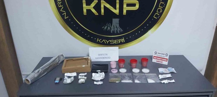 Kayseri’de Narkogüç operasyonları: 76 şahsa işlem yapıldı