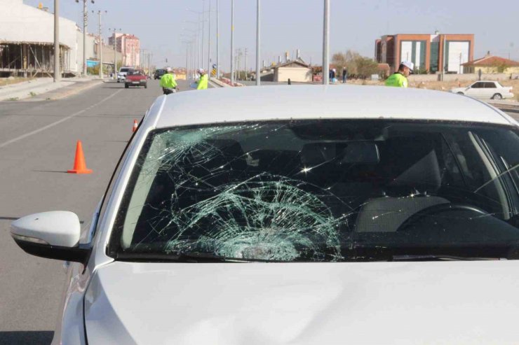 Karaman’da otomobilin çarptığı yaşlı kadın öldü