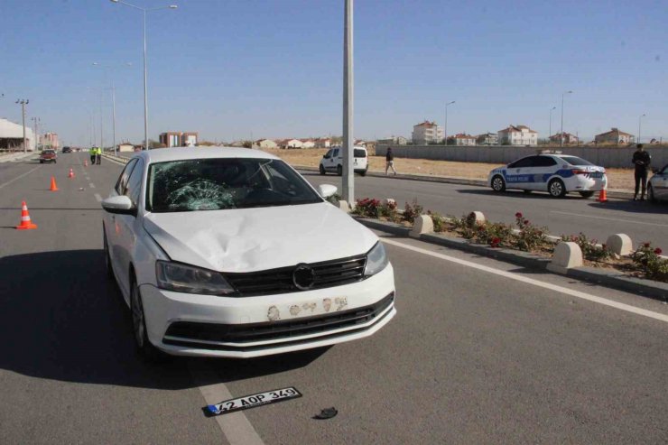 Karaman’da otomobilin çarptığı yaşlı kadın öldü