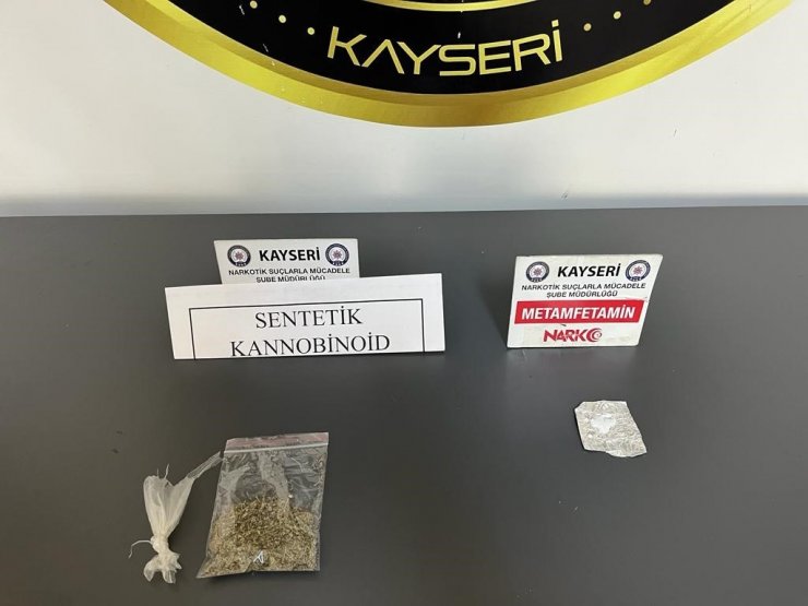 Kayseri’de uyuşturucu operasyonu: 4 gözaltı