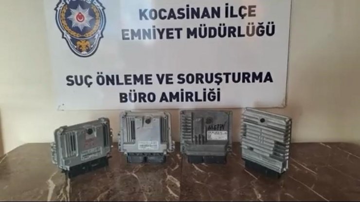 300 bin TL’lik oto malzemesi çalan hırsız tutuklandı