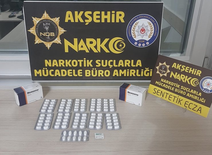 Konya’da uyuşturucu operasyonlarında 5 kişi gözaltına alındı