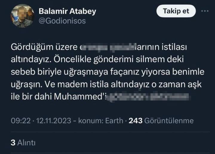 Filistin’de katledilen bebeklere yönelik hakaret içeren video paylaşan şahıs tutuklandı