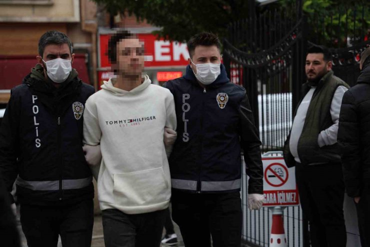 Filistinli bebeklere ve Cumhurbaşkanı’na hakaretten gözaltına alınan şahıs adliyeye sevk edildi