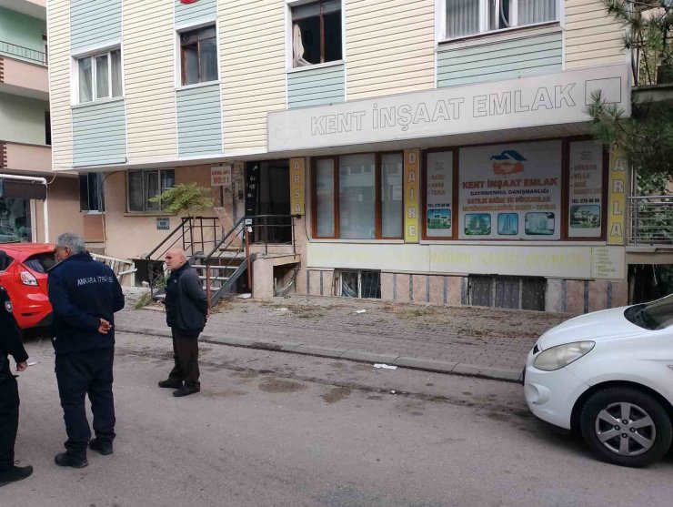 Başkentte doğal gaz patlaması: 1 yaralı