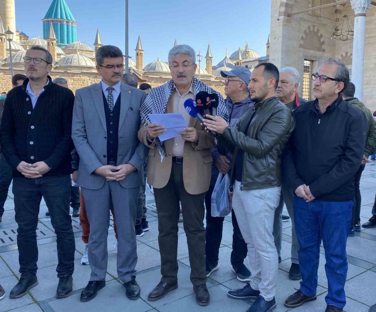 Konya Gazeteciler Cemiyeti’nden İsrail’e tepki